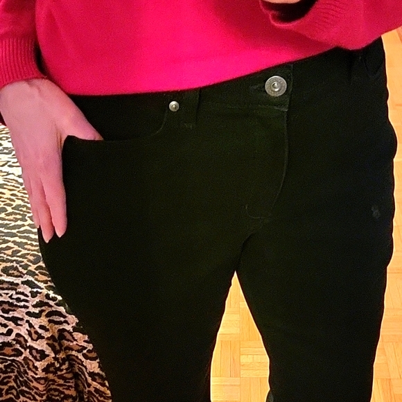 NEW Style&Co Black Stretch Denim Curvy Boot-Cut Jeans, 12 LONG - Picture 5 of 16
